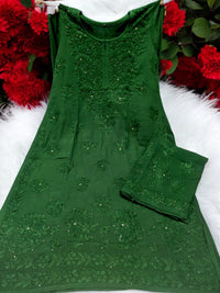 Premium Tone to tone Heavy Rayon combo Roopal Special - chikankariofficial