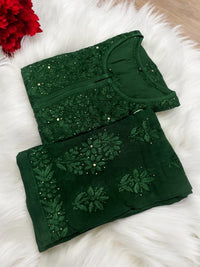 Premium Tone to tone Heavy Rayon combo Roopal Special - chikankariofficial