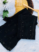 Premium Viscose With Plazzo - chikankariofficial