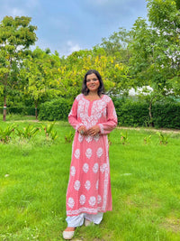 Presenting beautiful Modal Kurta - chikankariofficial