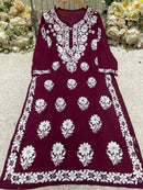 Presenting beautiful Modal Kurta - chikankariofficial