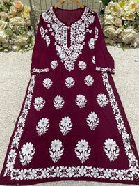 Presenting beautiful Modal Kurta - chikankariofficial