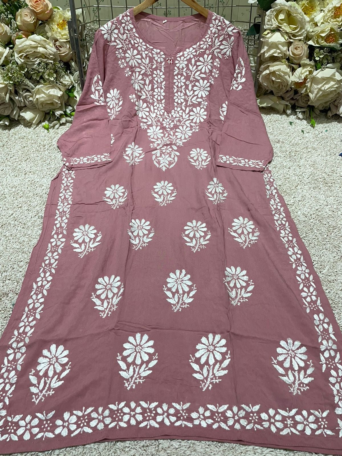 Presenting beautiful Modal Kurta - chikankariofficial