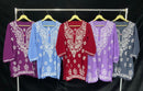 Pretty embroidered Short Top in Modal - chikankariofficial