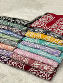 Pretty embroidered Short Top in Modal - chikankariofficial