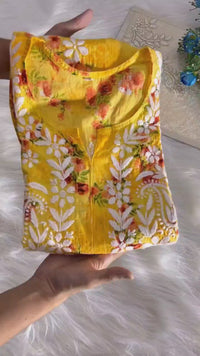 Mul  Plazzo Set flower Combo