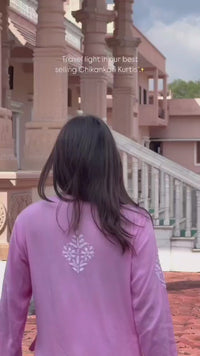 Rayon Traditional Chikan Angrakha