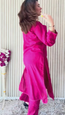 Ghass patti Dobby cotton Plazzo set