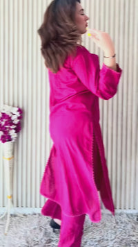 Ghass patti Dobby cotton Plazzo set