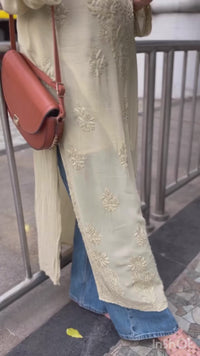 Perfect Fit viscose Chikankari