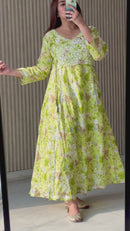 MulMul Angharka Heavy Top with Pant