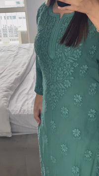 Extremely Luxurious Viscose Chikankari