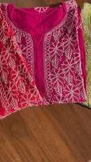 Light & Butter Soft Chikankari kurtis