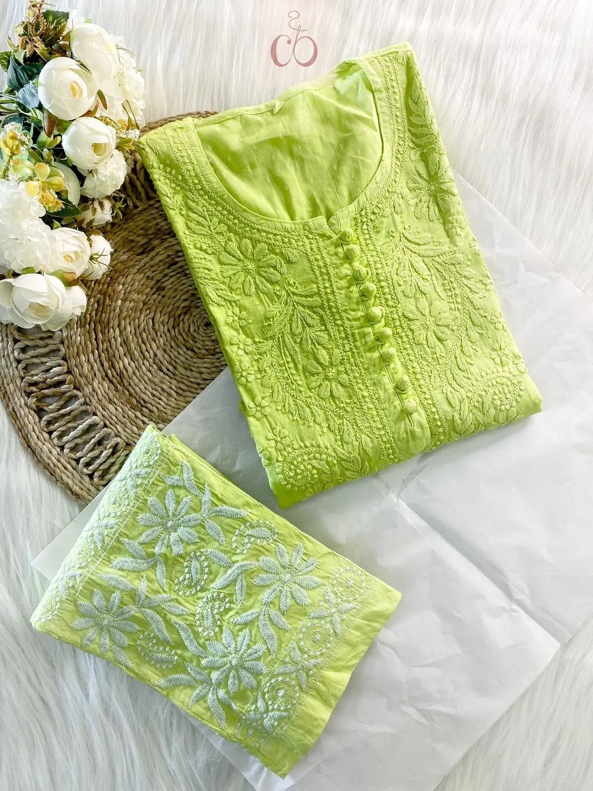 Pure DobbyCotton Soft & Breezy Set ( Summer Special ) - chikankariofficial