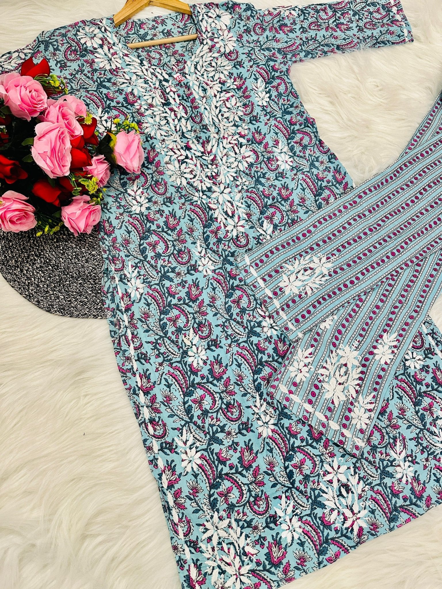 Pure Handowork Soft & Comfy Mul Combo - chikankariofficial