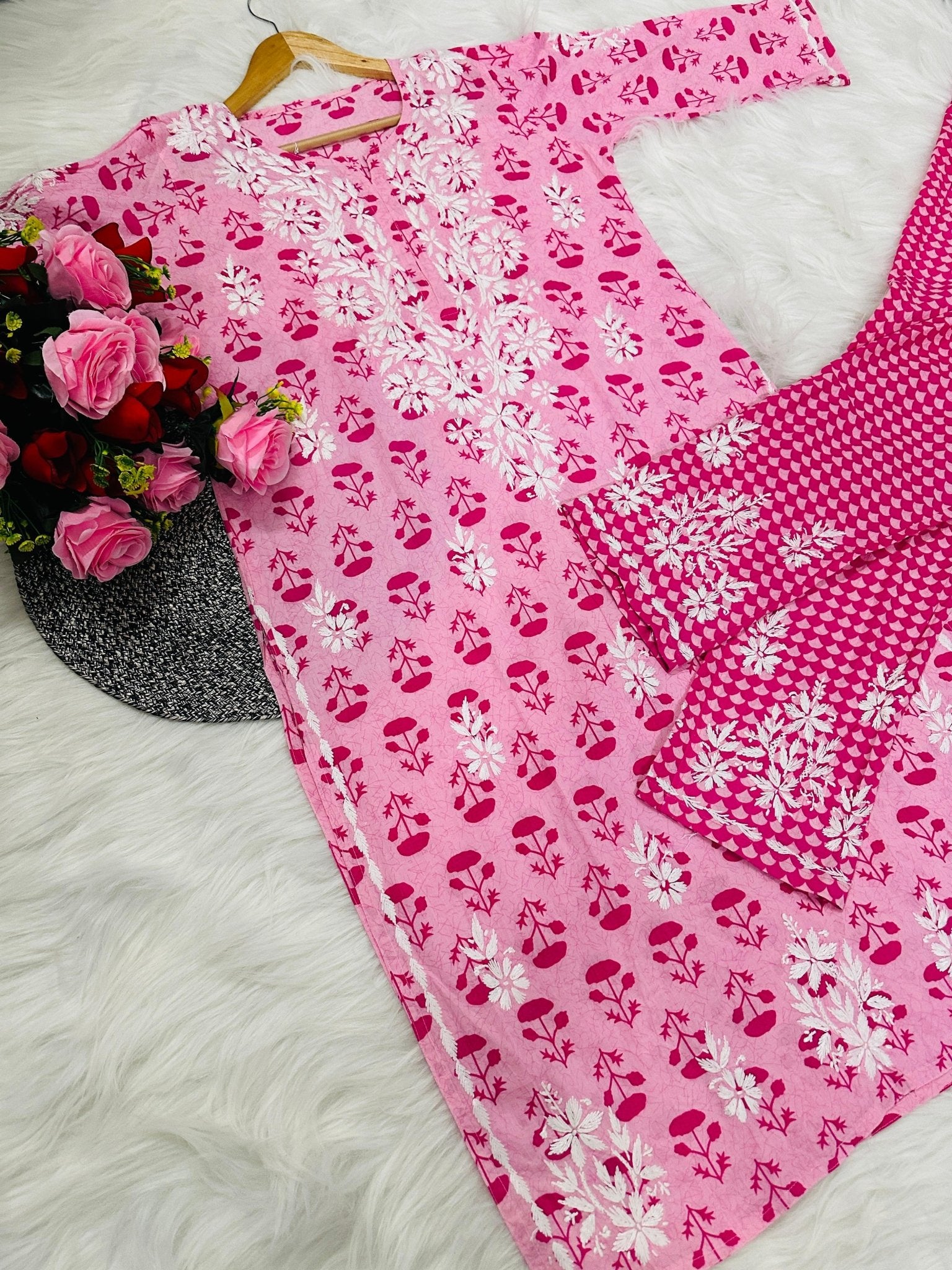 Pure Handowork Soft & Comfy Mul Combo - chikankariofficial