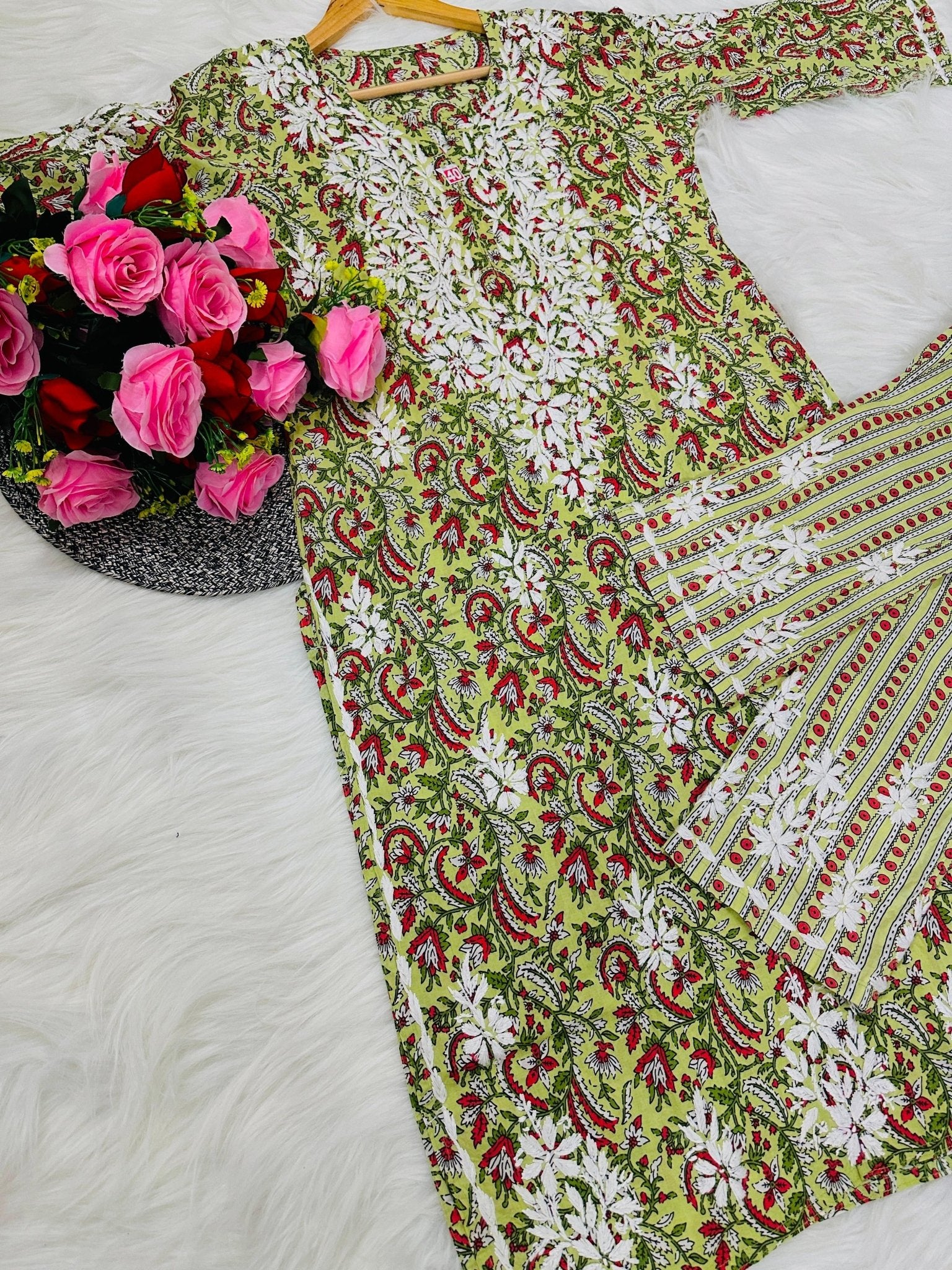 Pure Handowork Soft & Comfy Mul Combo - chikankariofficial