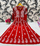 Pure Modal Cotton Frock - chikankariofficial