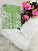 Pure Modal Quality embroidery Work - chikankariofficial