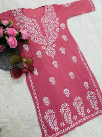 Pure Modal Quality embroidery Work - chikankariofficial