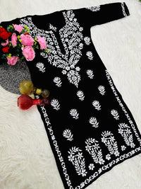 Pure Modal Quality embroidery Work - chikankariofficial