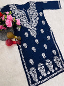 Pure Modal Quality embroidery Work - chikankariofficial
