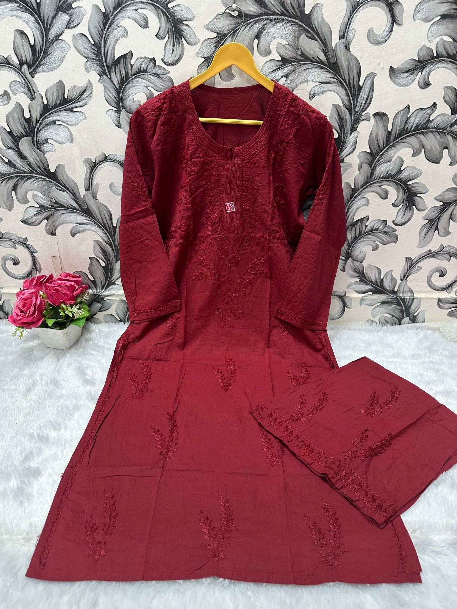 Pure Mul Cotton Plazzo Combo - chikankariofficial