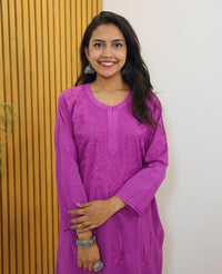 Pure Mul Cotton Plazzo Combo - chikankariofficial