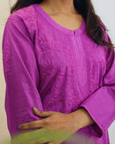 Pure Mul Cotton Plazzo Combo - chikankariofficial