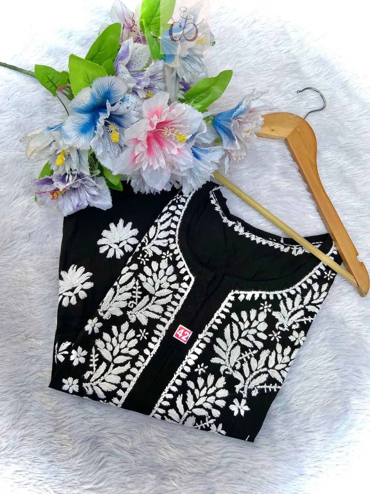 Pure soft Modal Chikankari Kurtas - chikankariofficial