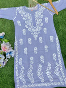 Pure Soft modal kurtis - chikankariofficial