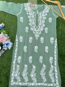 Pure Soft modal kurtis - chikankariofficial