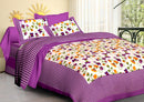Random Printed Bed sheets - chikankariofficial