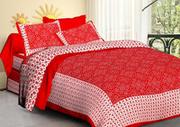 Random Printed Bed sheets - chikankariofficial