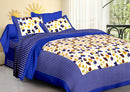 Random Printed Bed sheets - chikankariofficial