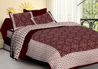 Random Printed Bed sheets - chikankariofficial