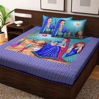 Random Printed Bed Sheets - chikankariofficial
