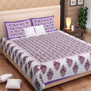 Random Printed Bed Sheets - chikankariofficial
