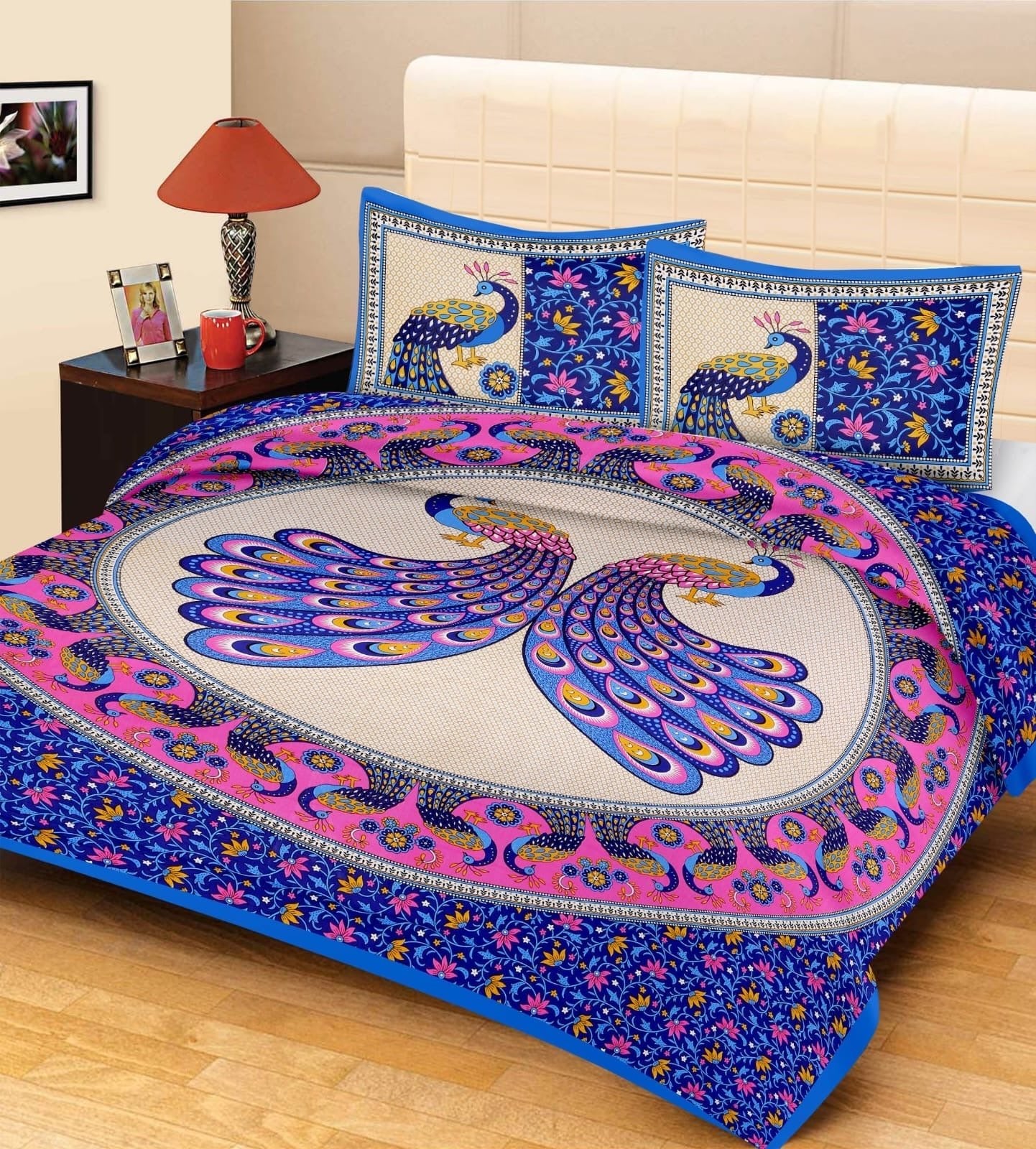 Random Printed Bedsheets - chikankariofficial