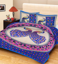Random Printed Bedsheets - chikankariofficial