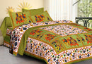 Random Printed Bedsheets - chikankariofficial