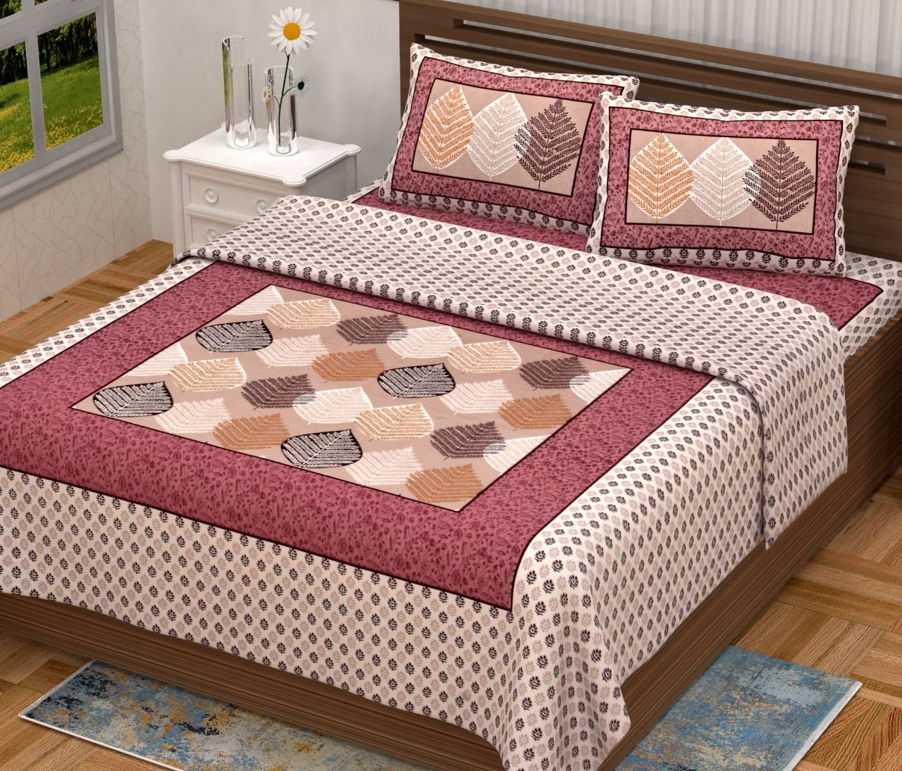 Random Printed Bedsheets - chikankariofficial