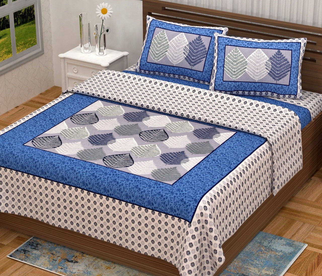 Random Printed Bedsheets - chikankariofficial