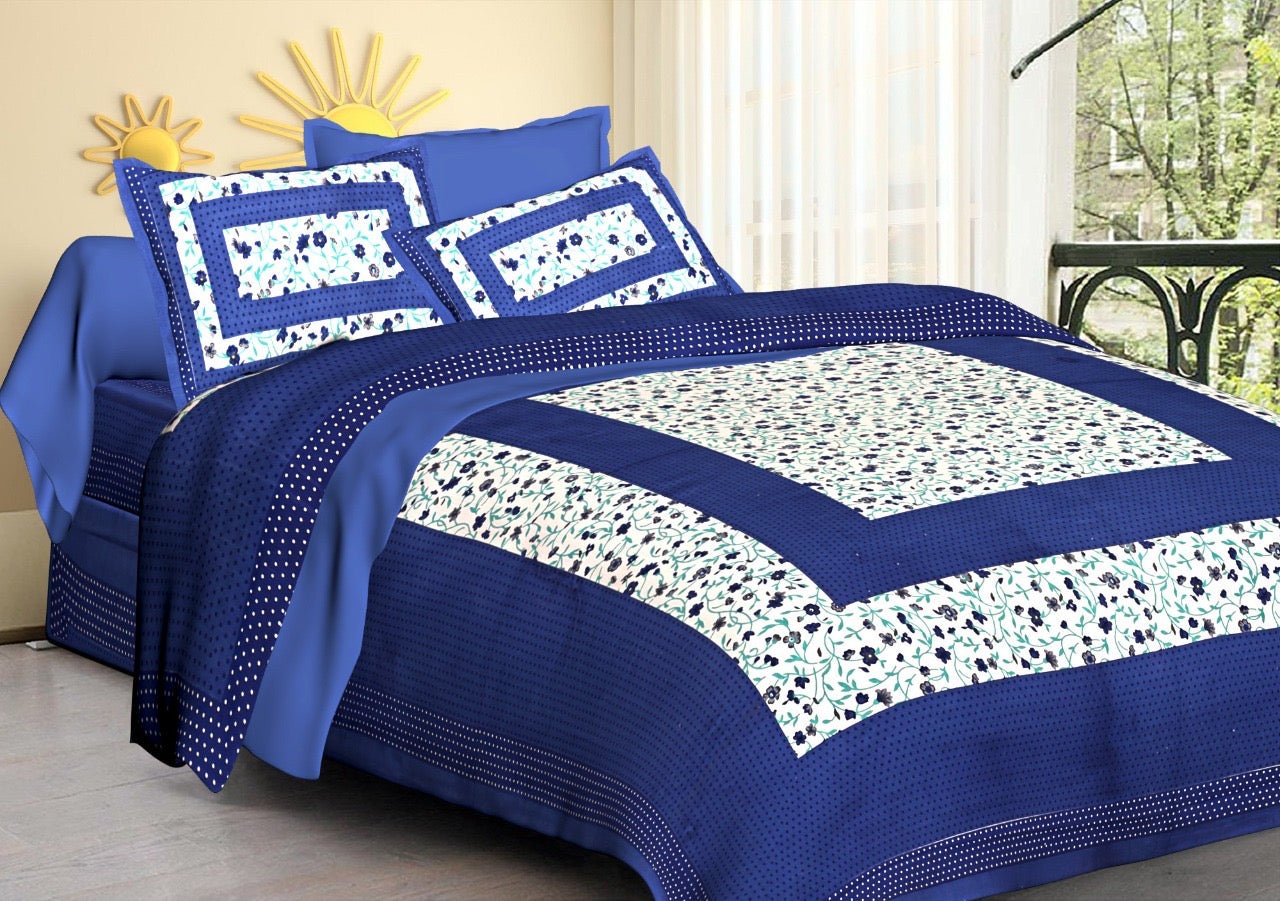 Random Printed Bedsheets - chikankariofficial