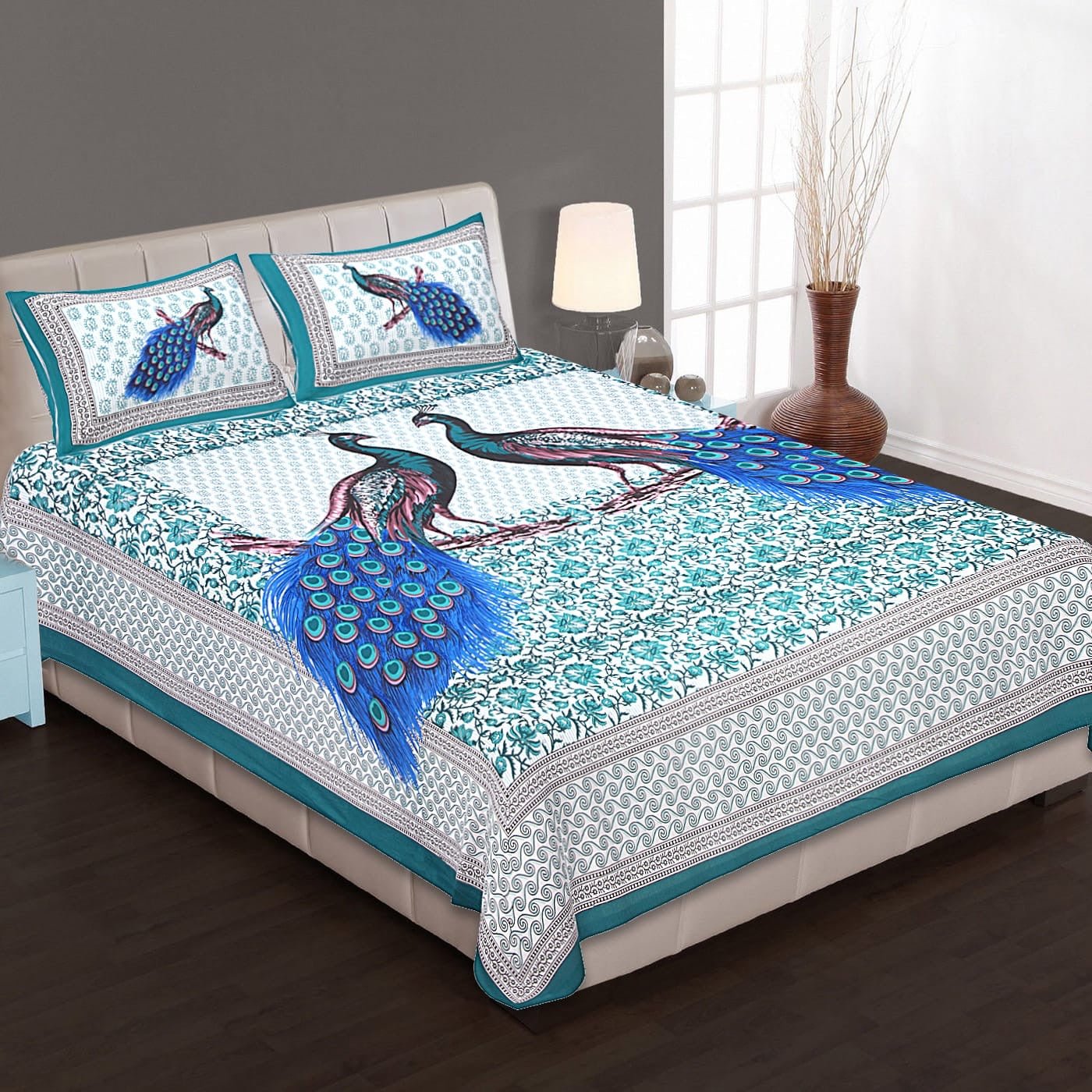 Random Printed Bedsheets - chikankariofficial