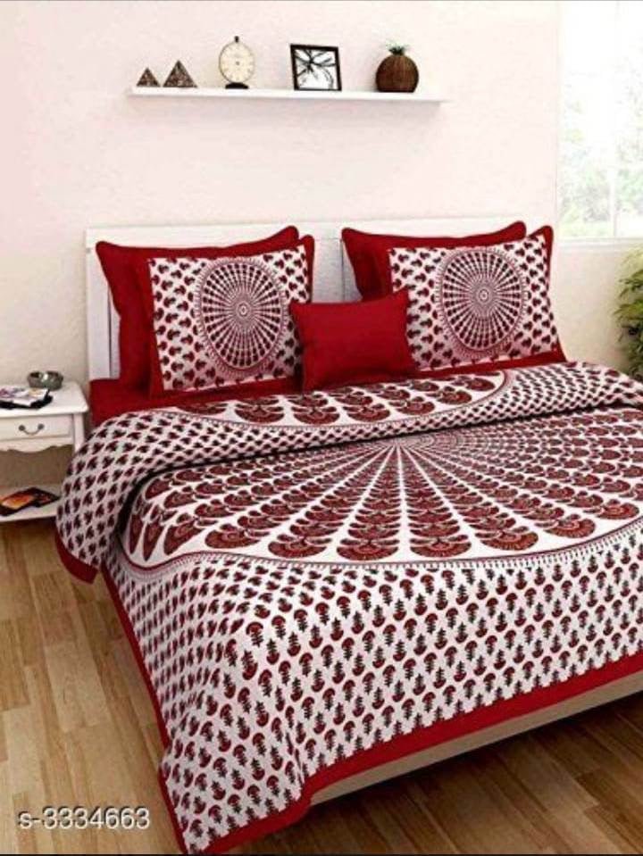 Random Printed Bedsheets - chikankariofficial