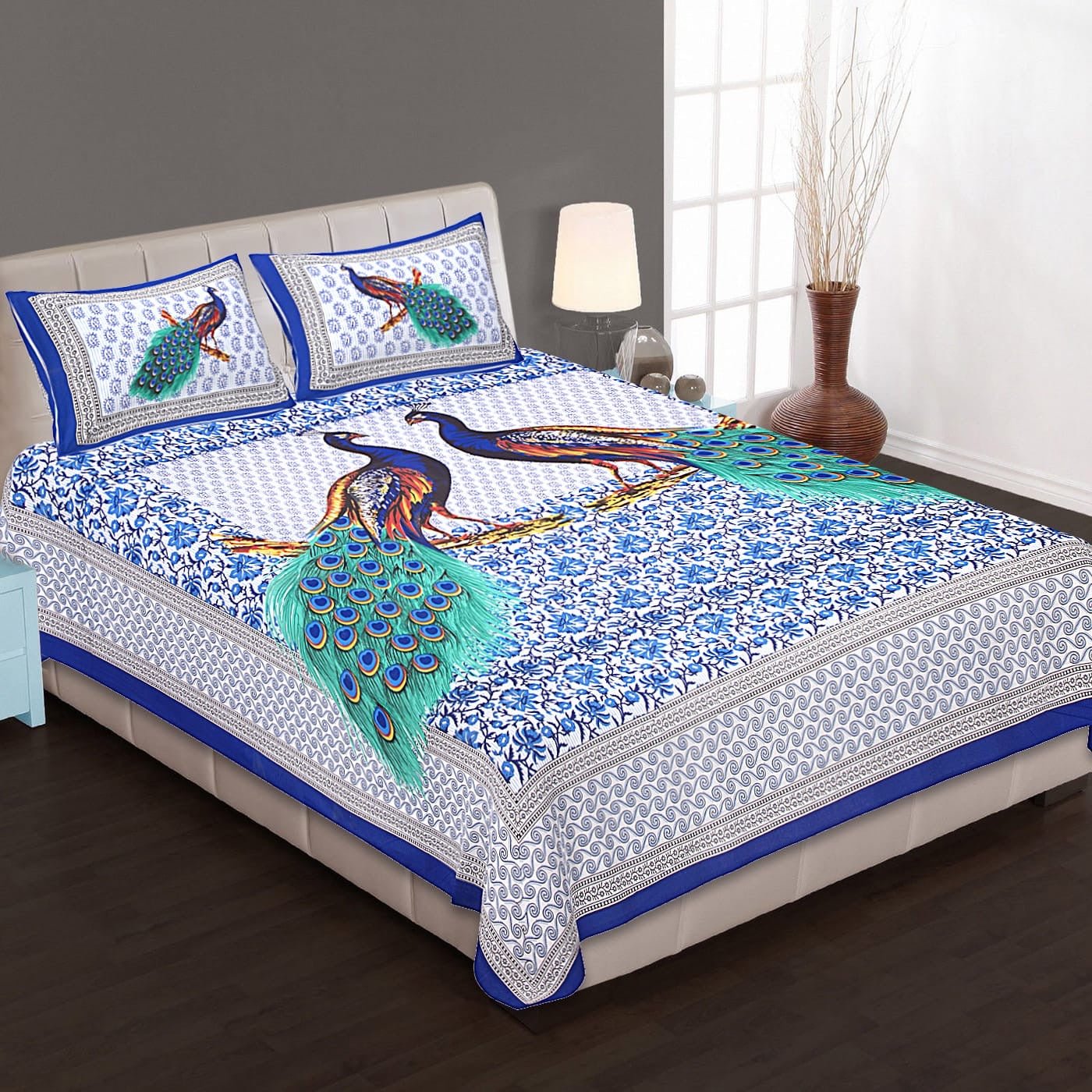 Random Printed Bedsheets - chikankariofficial