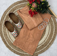 Rayon Chikan Single shades combo - chikankariofficial