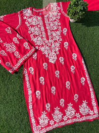 Rayon Chikankari Combo - chikankariofficial