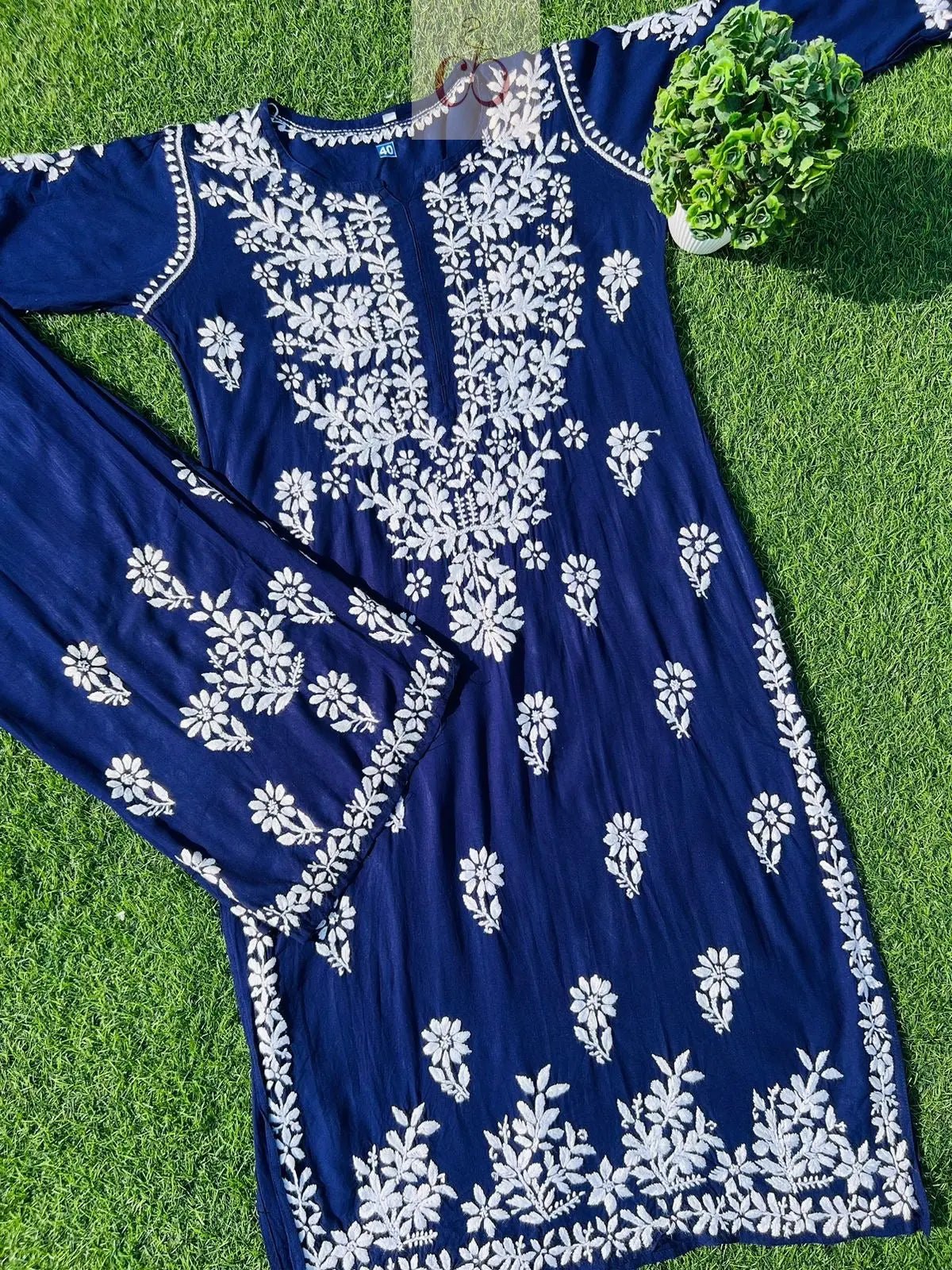 Rayon Chikankari Combo - chikankariofficial